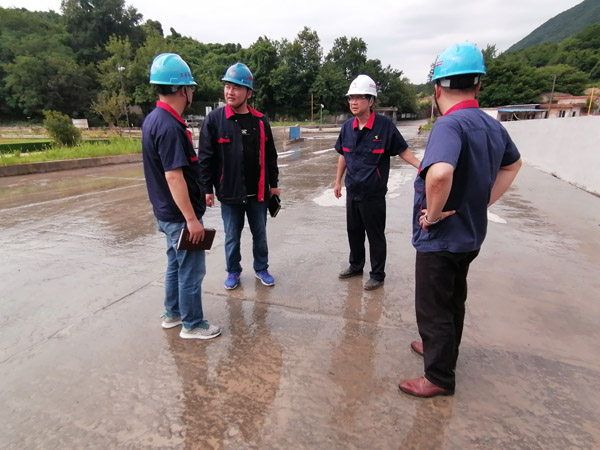 公司開展二季度安環(huán)、消防、防汛綜合大檢查