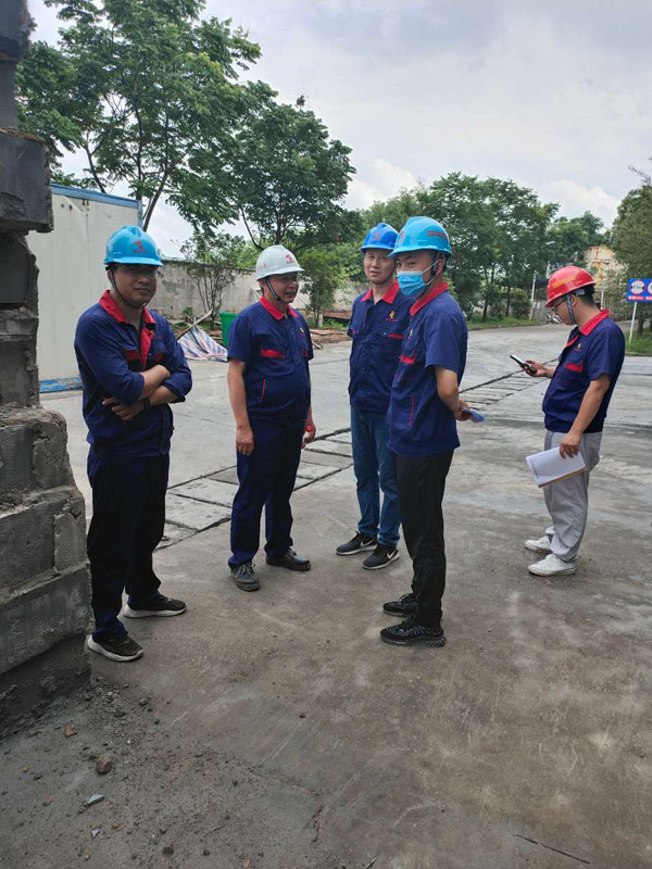 公司開展二季度安環(huán)、消防、防汛綜合大檢查